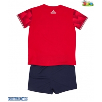 Lille OSC Hjemmedraktsett Barn 2025-26 Kortermet (+ Korte bukser)